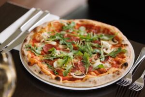 mushroom pizza
